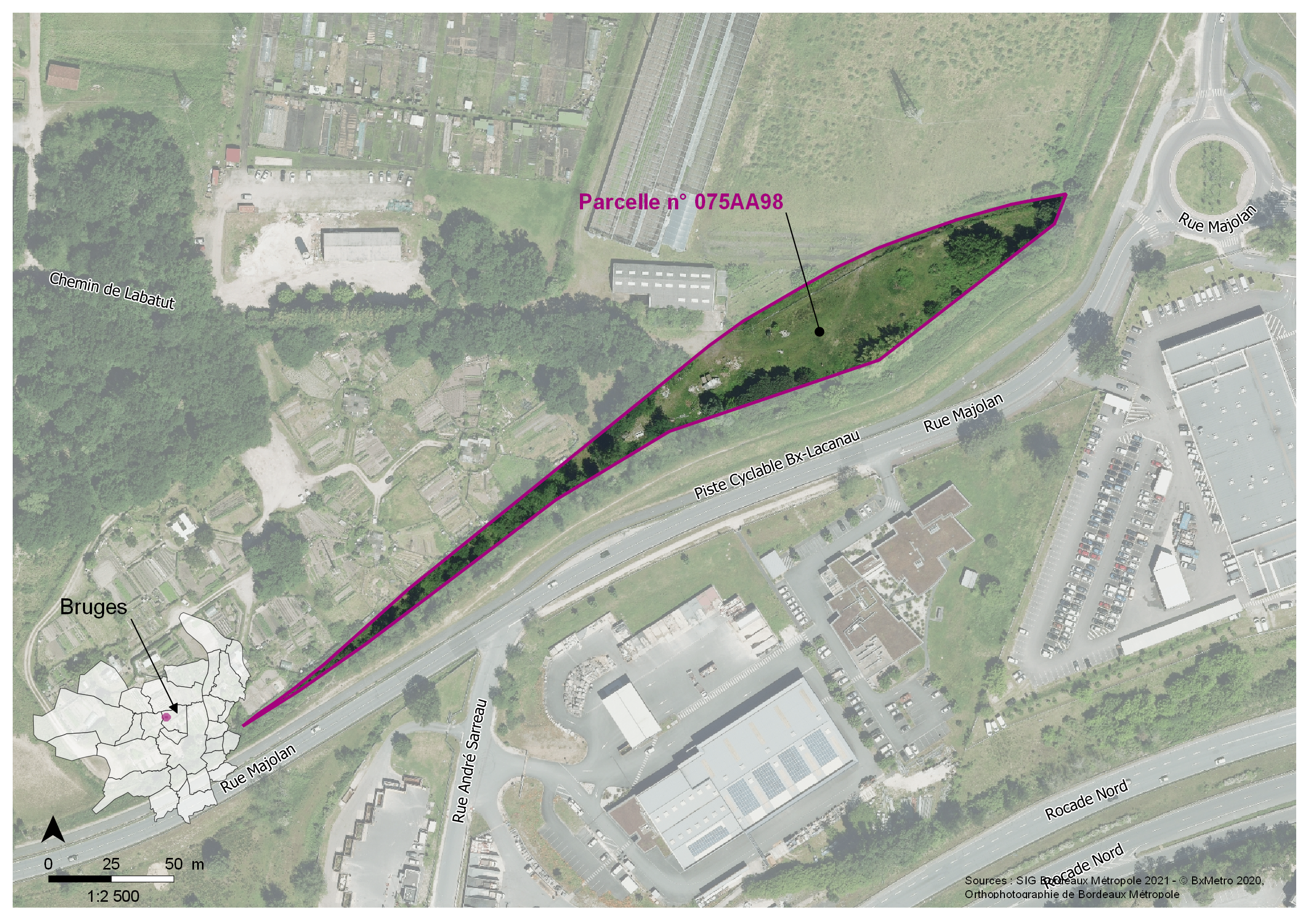 Image média: Bruges, rue de Majolan 