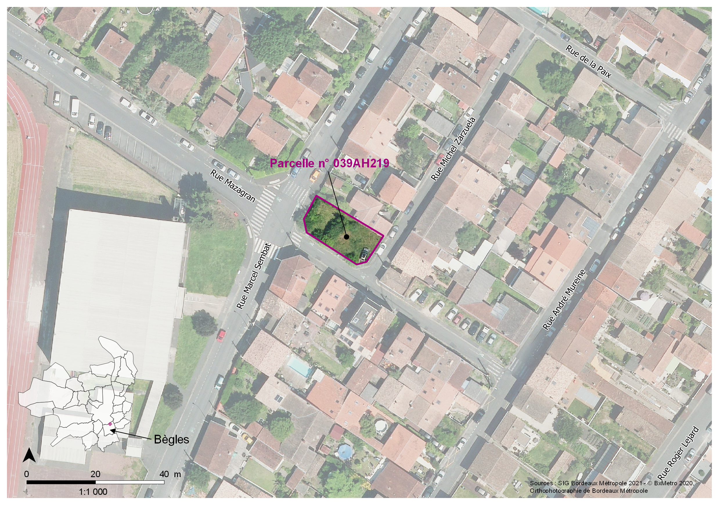 Image média: Bègles, rue Mazagran