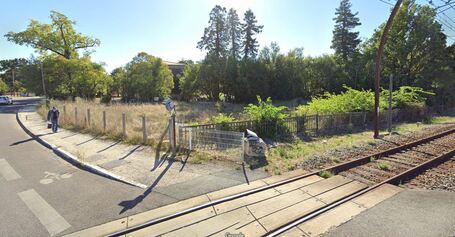 vue 1 sur parcelle Caudéran.JPG