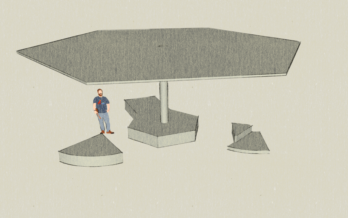 Image média: Espaces ludiques ombragés sur le thème des jeux urbains