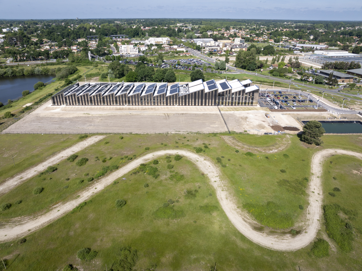 Image média: Opération d’aménagement sur le site du Terrain des Circuits à Blanquefort