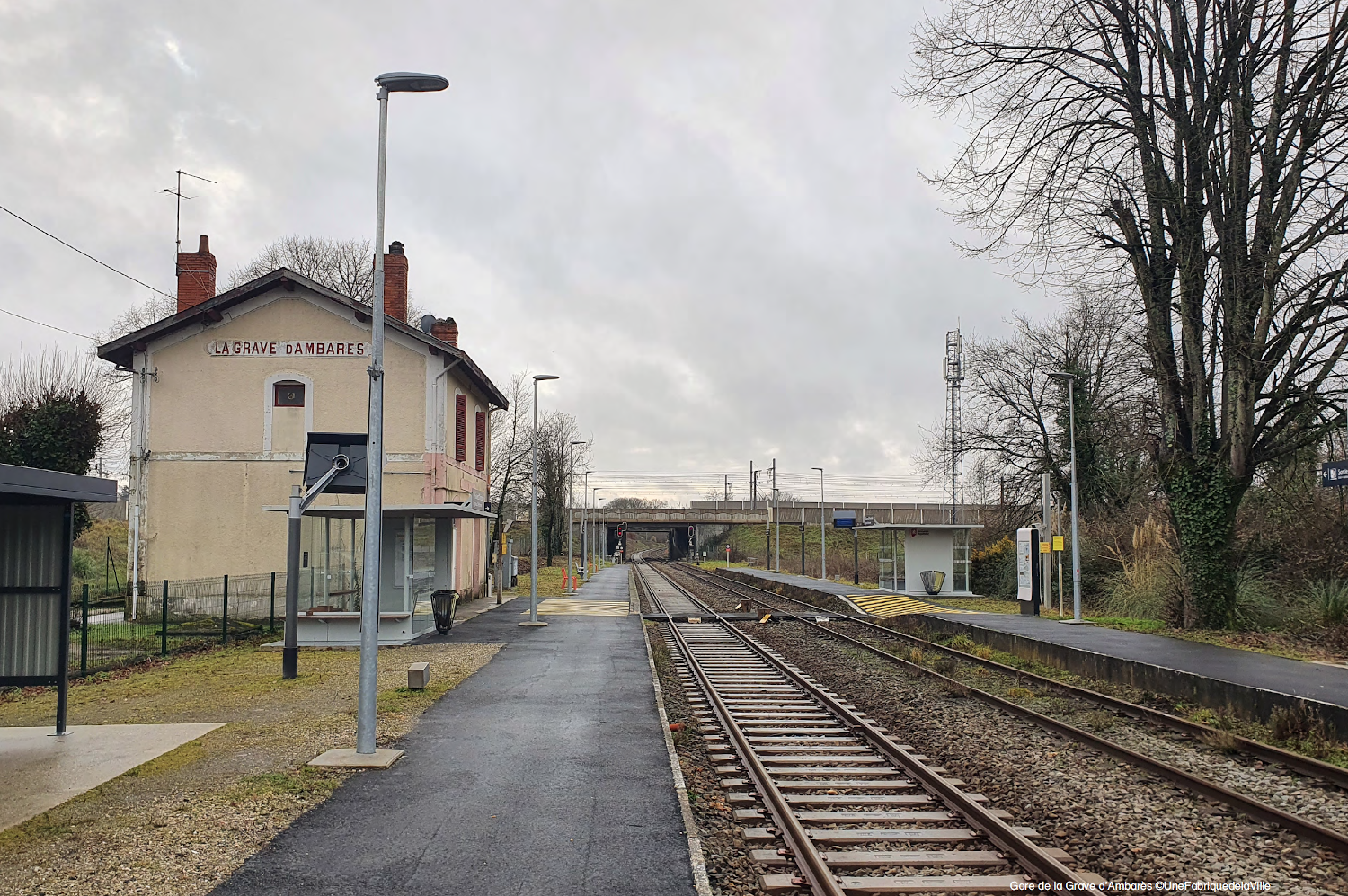 Image média: Projet de Requalification du quartier de la gare de La Grave-d’Ambarès