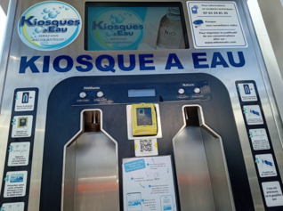 S’hydrater sainement aux 4 Kiosques à Eau sur Bordeaux Métropole Sud !