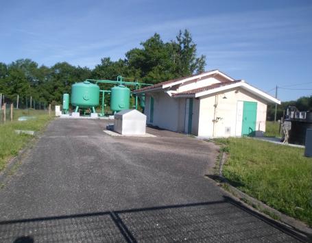 Site d’eau potable de Caupian – St Médard en Jalles forage Landes-de-Piques